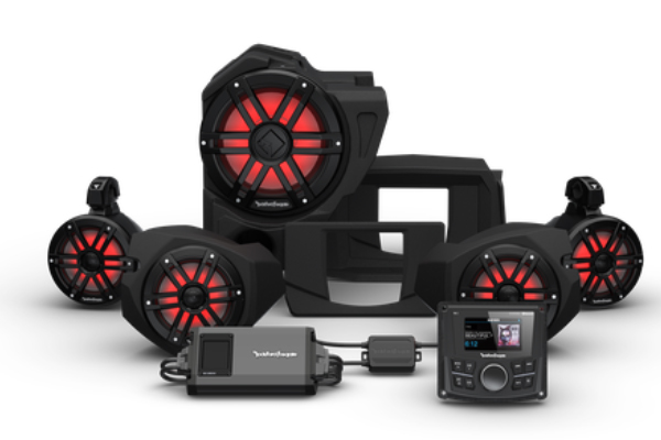  RZR14-STG4 / 800 Watt, Front Color Optix™ Speaker, Subwoofer & Rear Speaker Kit for Select Polaris® RZR® Models (